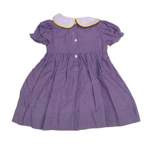NWT Ann + Reeves 2T Geaux Tigers Margaret Dress - Picture 3 of 4
